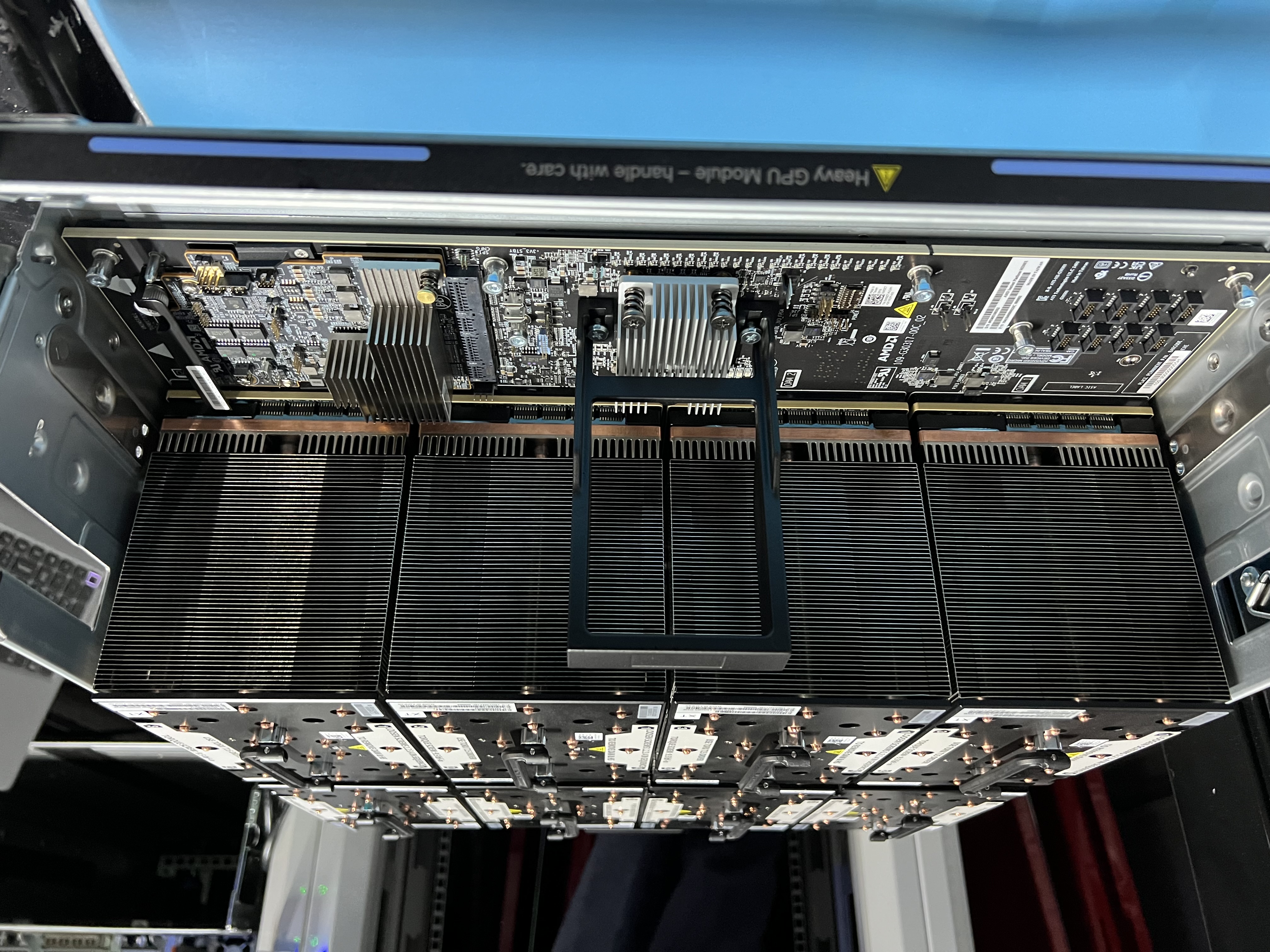 gpus on the baseboard