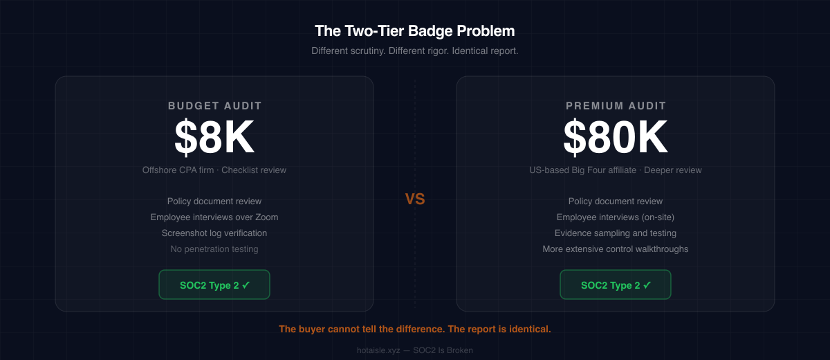 The Two-Tier Badge Problem